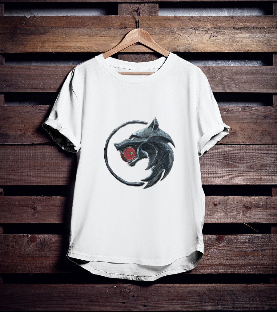 Courage Bad Wolf Circle T-Shirt