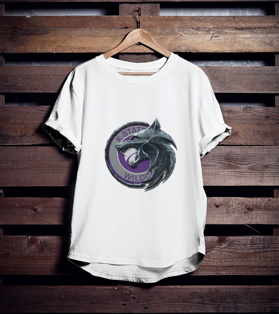 K-State Wildcats Wolf Emblem Cht1Twnc2010 T-Shirt