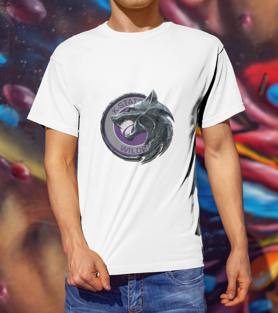 K-State Wildcats Wolf Emblem Cht1Twnc2010 T-Shirt