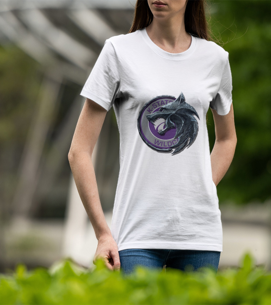 K-State Wildcats Wolf Emblem Cht1Twnc2010 T-Shirt