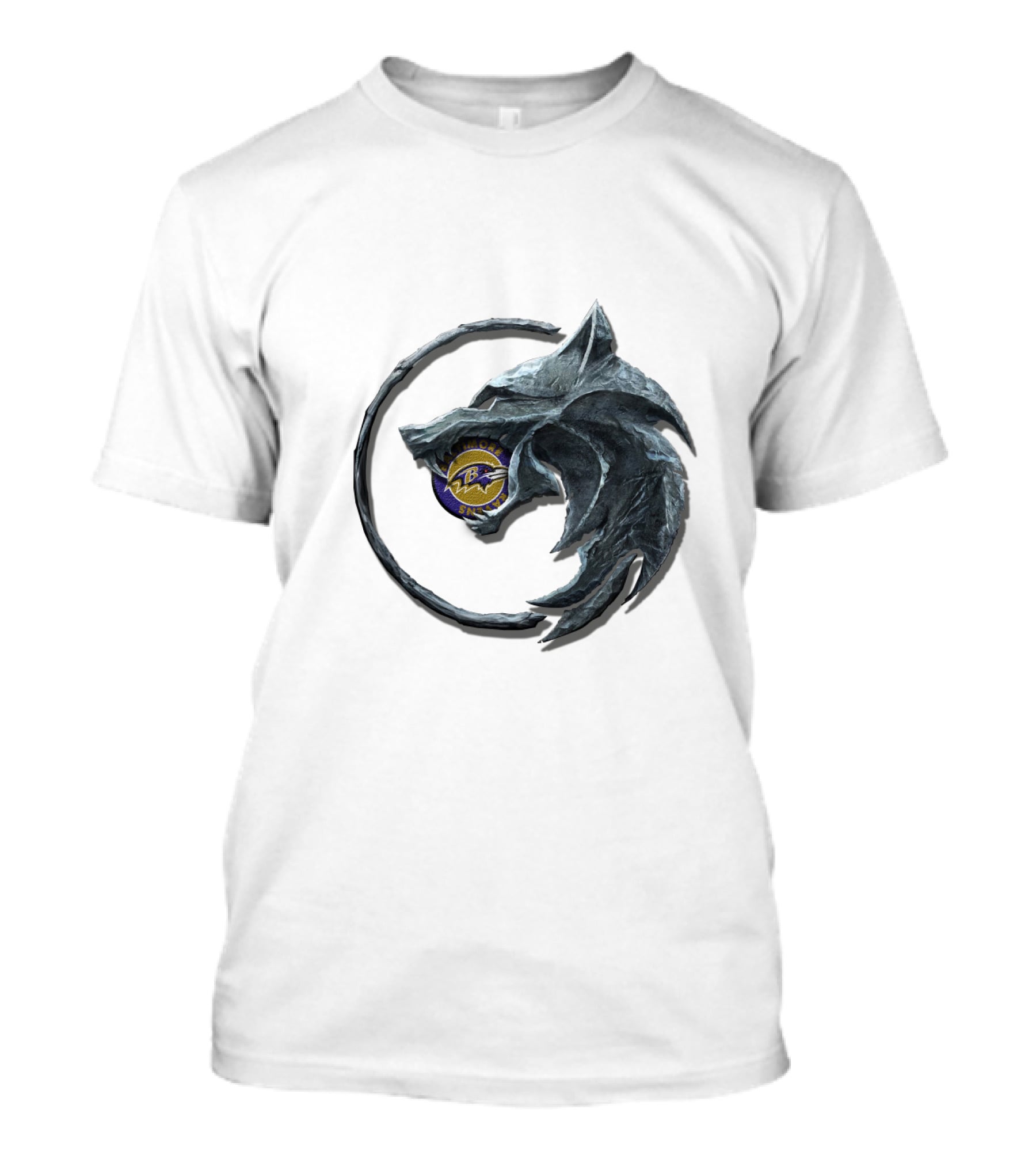 Baltimore Ravens Wolf T-Shirt