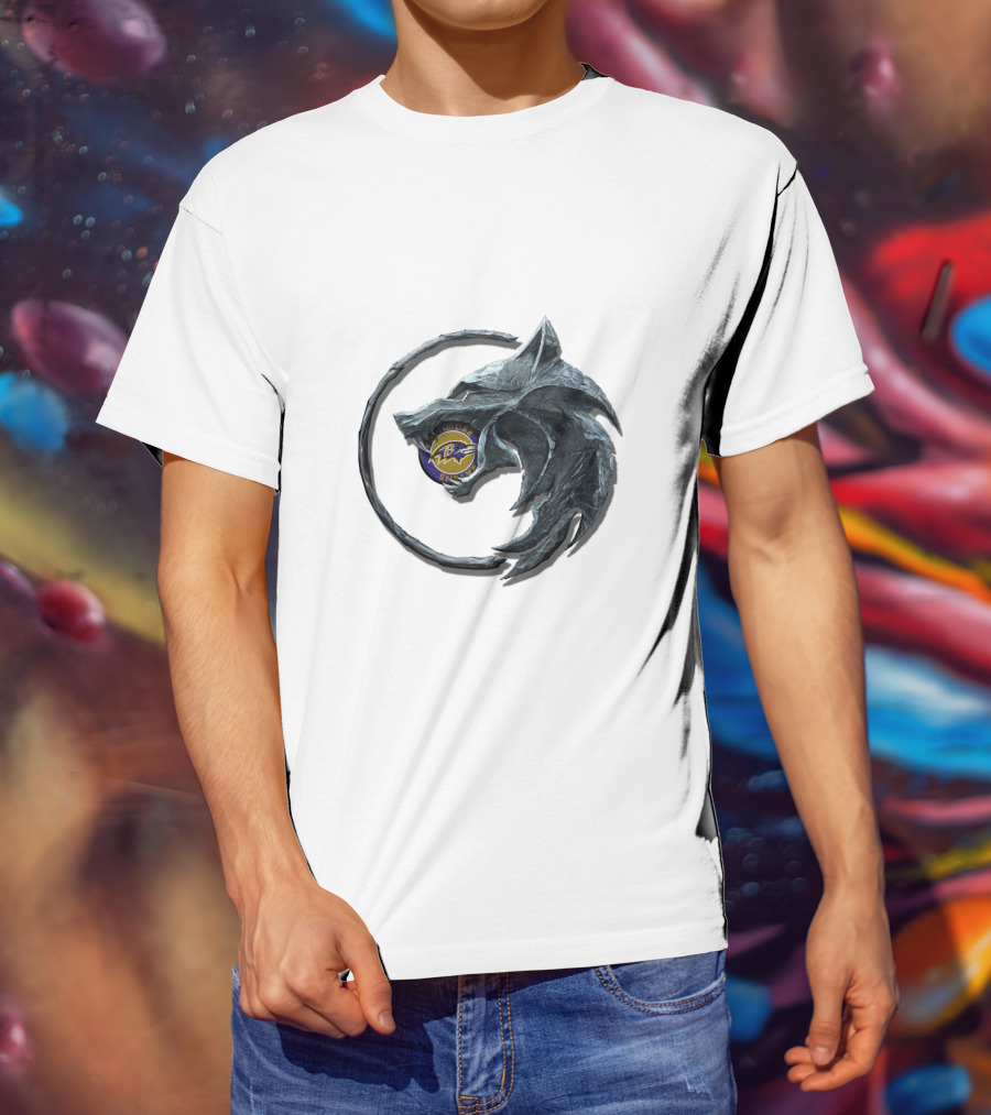 Baltimore Ravens Wolf T-Shirt