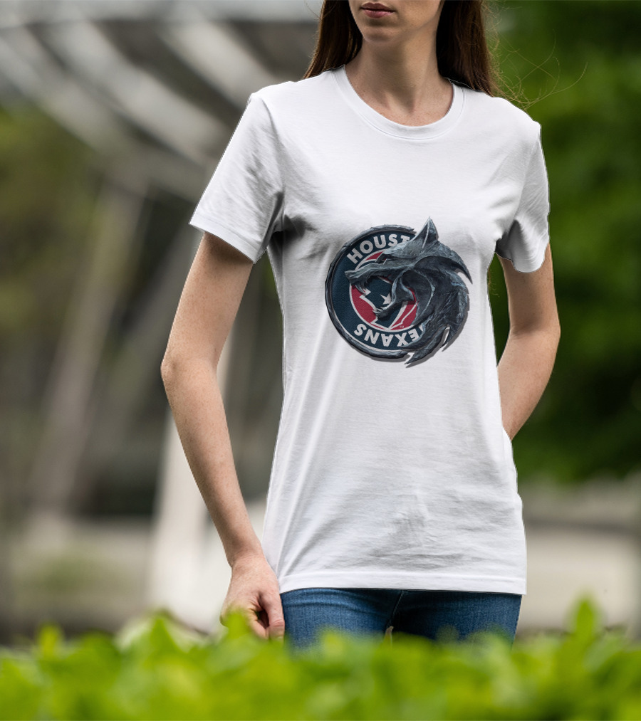Houston Texans Wolf Hybrid Nfl 2013 T-Shirt