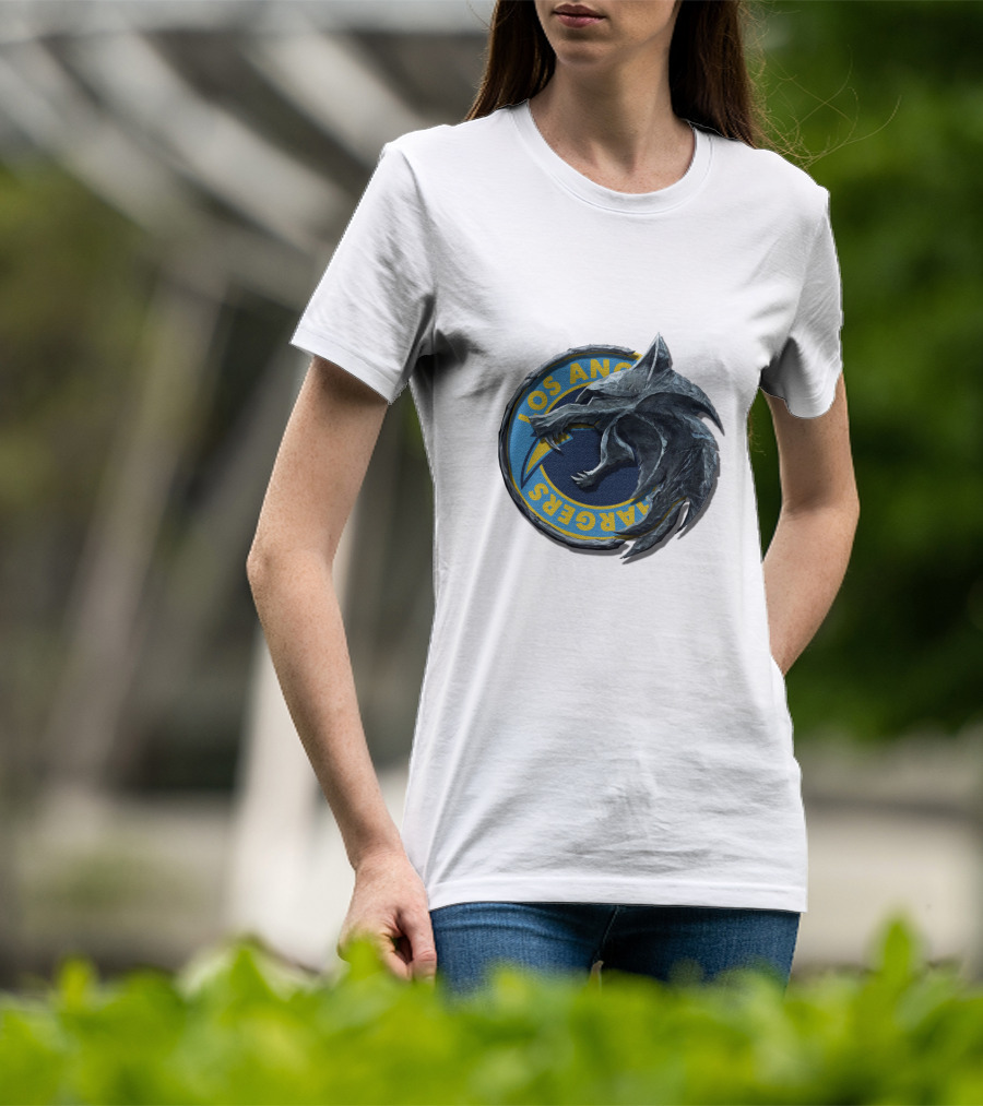 Los Angeles Chargers Wolf Logo Cht1Twnfl2017 T-Shirt