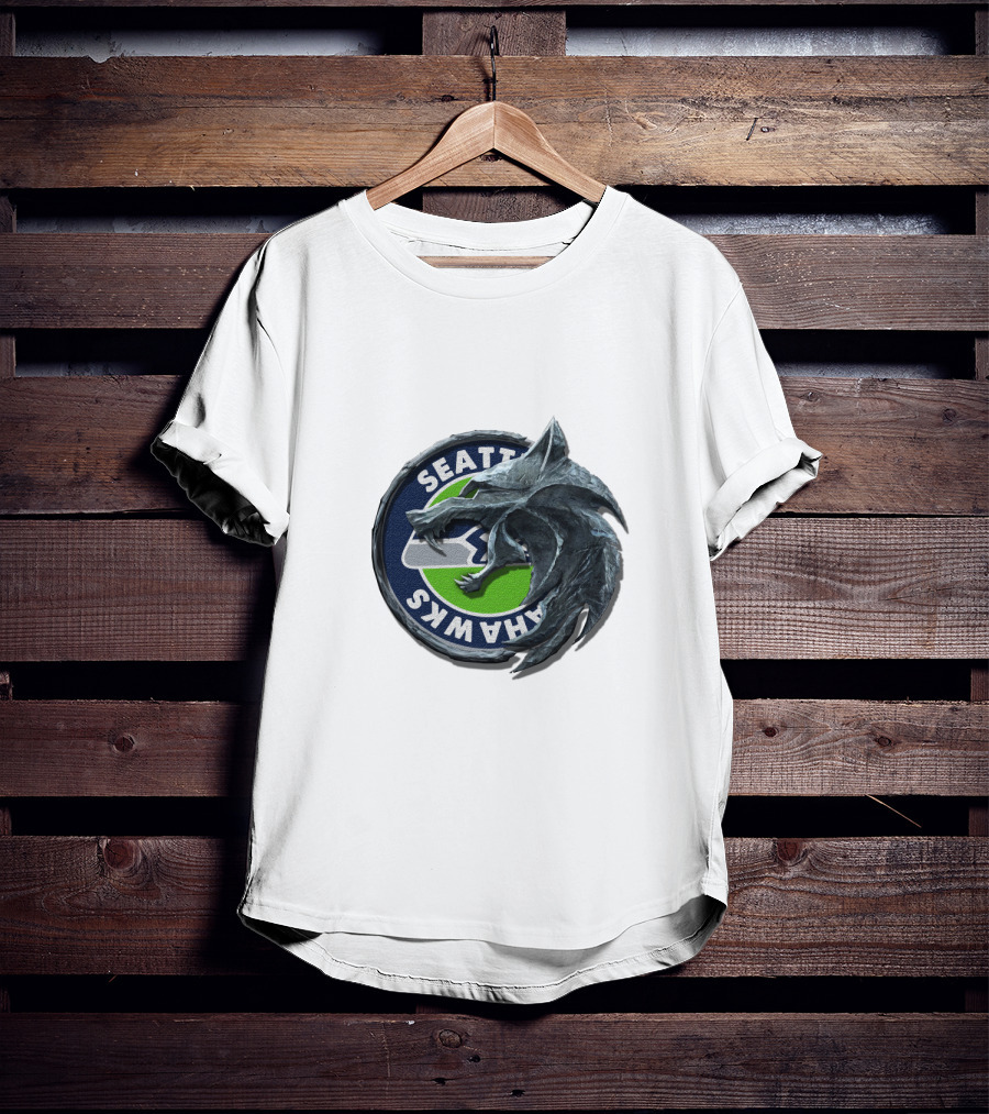 Seattle Seahawks Iconic Wolf Emblem Design Cht1Twnfl2028 T-Shirt
