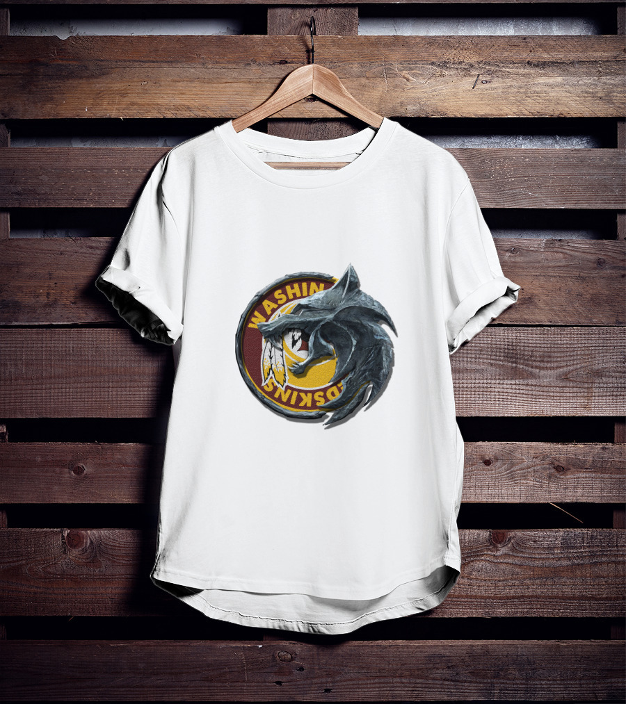 Washing Redskins Dragon Logo Cht1Twnfl2031 T-Shirt