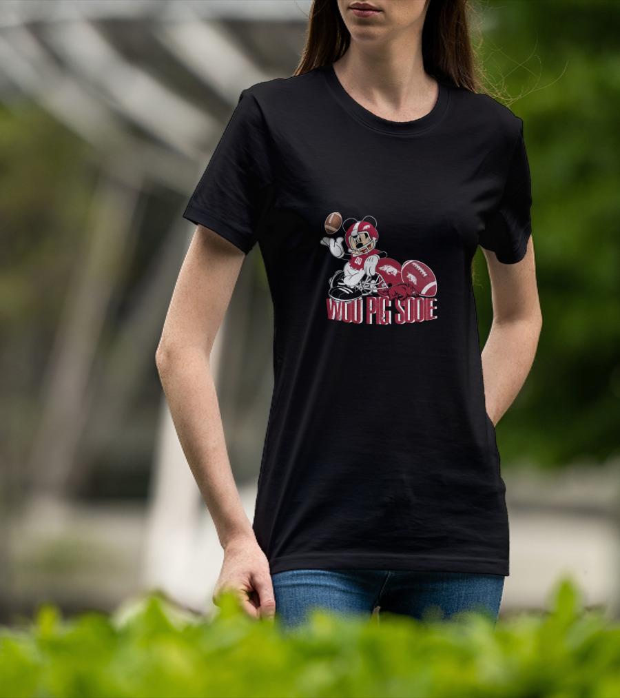 Woo Pig Sooie Football Mickey 00 T-Shirt