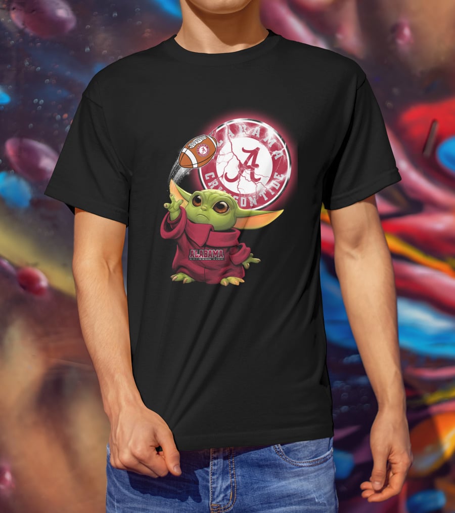 Alabama Crimson Tide Baby Alien Football Magic T-Shirt