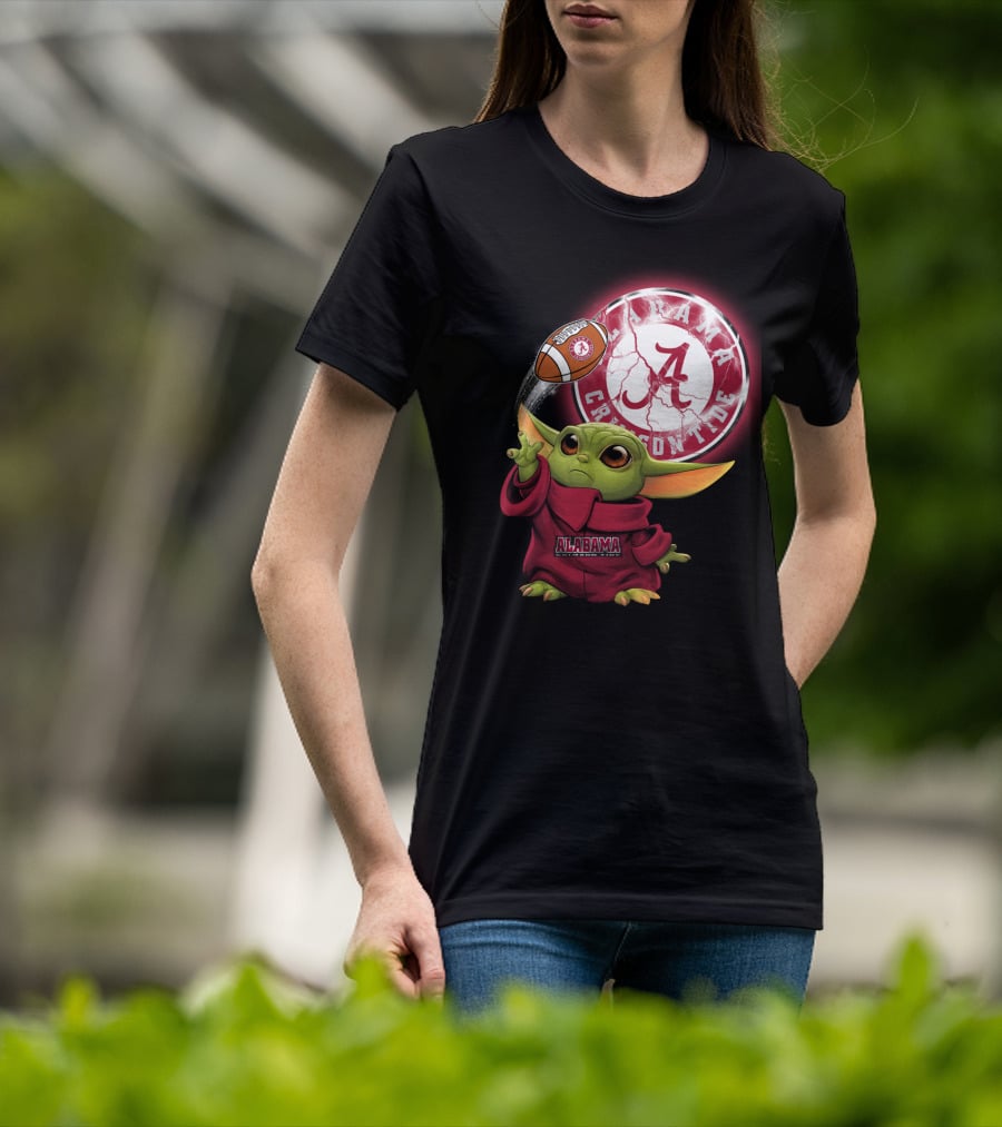 Alabama Crimson Tide Baby Alien Football Magic T-Shirt
