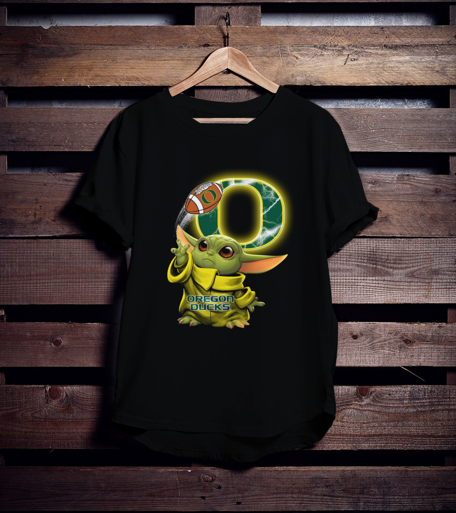 Oregon Ducks Baby Alien Football Force With Lightning 'Chtnca9022' T-Shirt