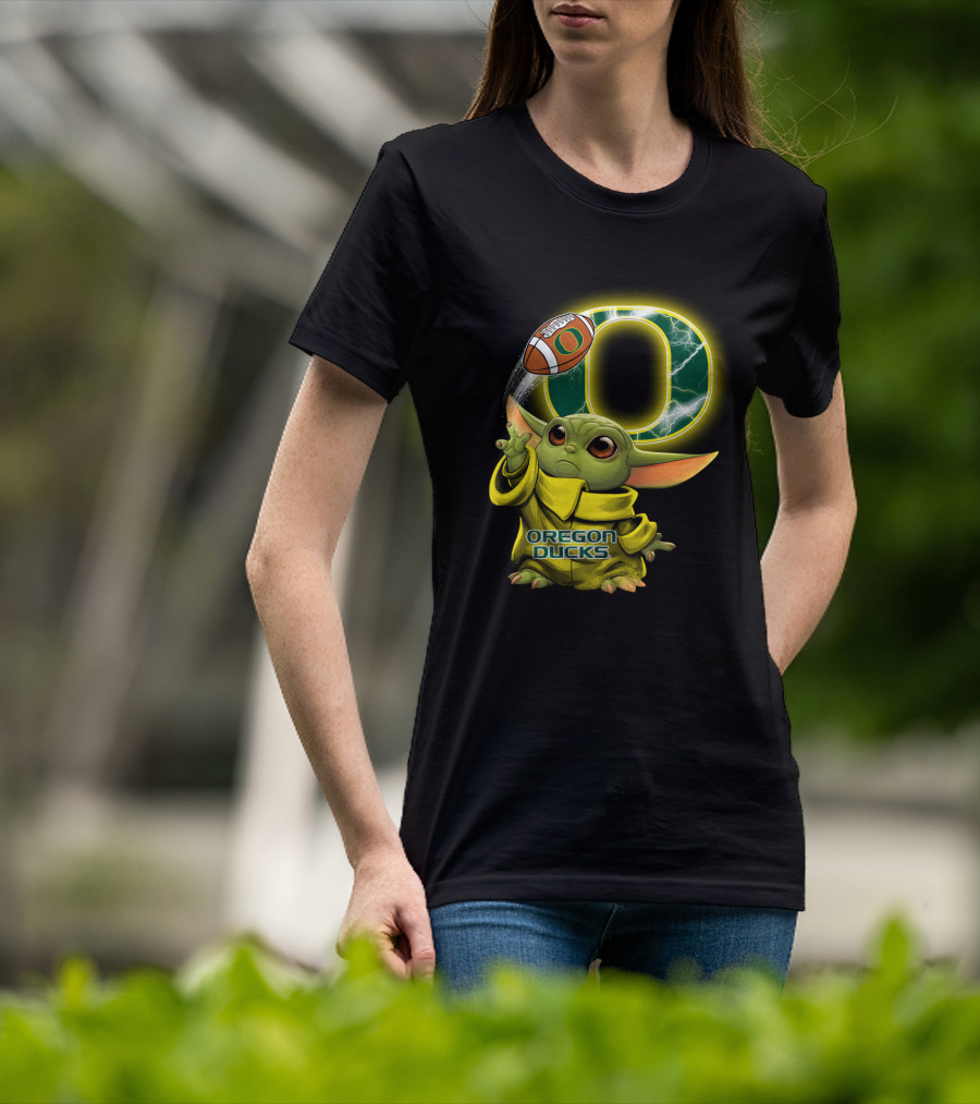 Oregon Ducks Baby Alien Football Force With Lightning 'Chtnca9022' T-Shirt