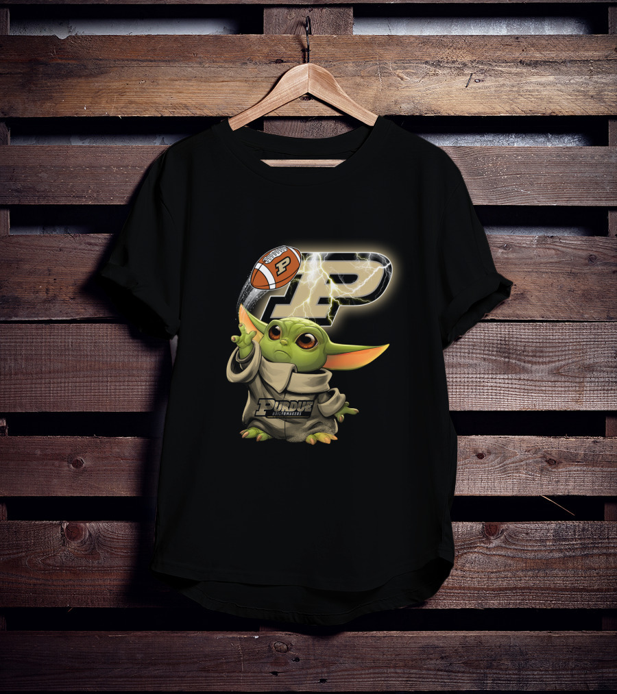 Purdue Boilermakers P Football Baby Alien T-Shirt