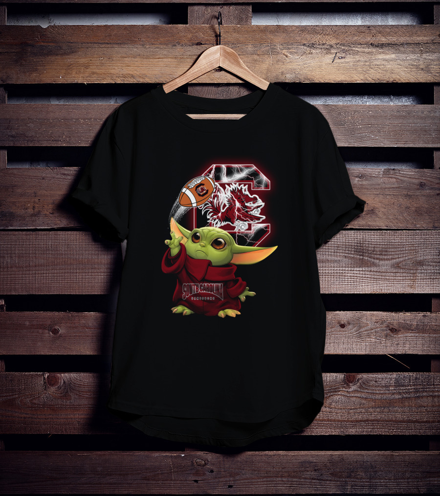 South Carolina Gamecocks Baby Alien Football T-Shirt