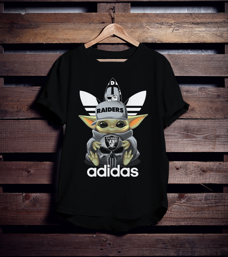 Raiders Yoda 1 Oakland Raiders T-Shirt