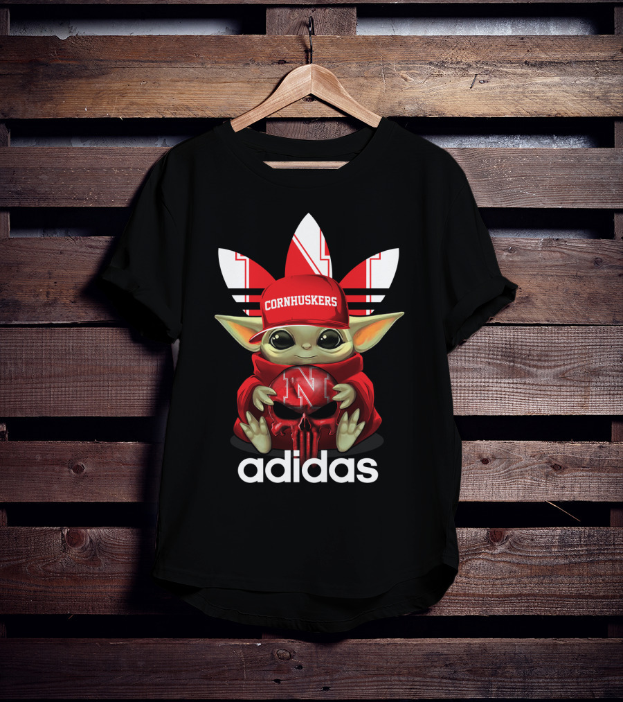 Cornhuskers Yoda Nebraska NCAA1 T-Shirt