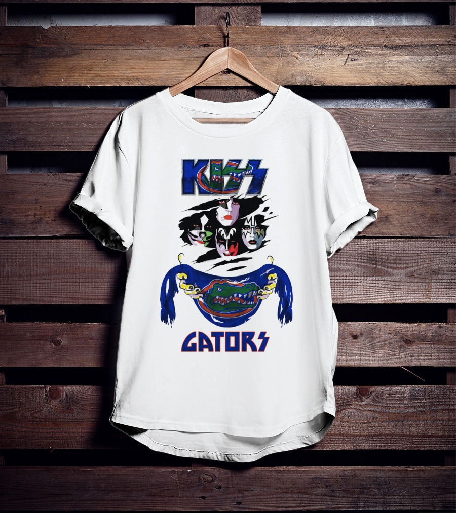 KISS Florida Gators Band Crossover T-Shirt