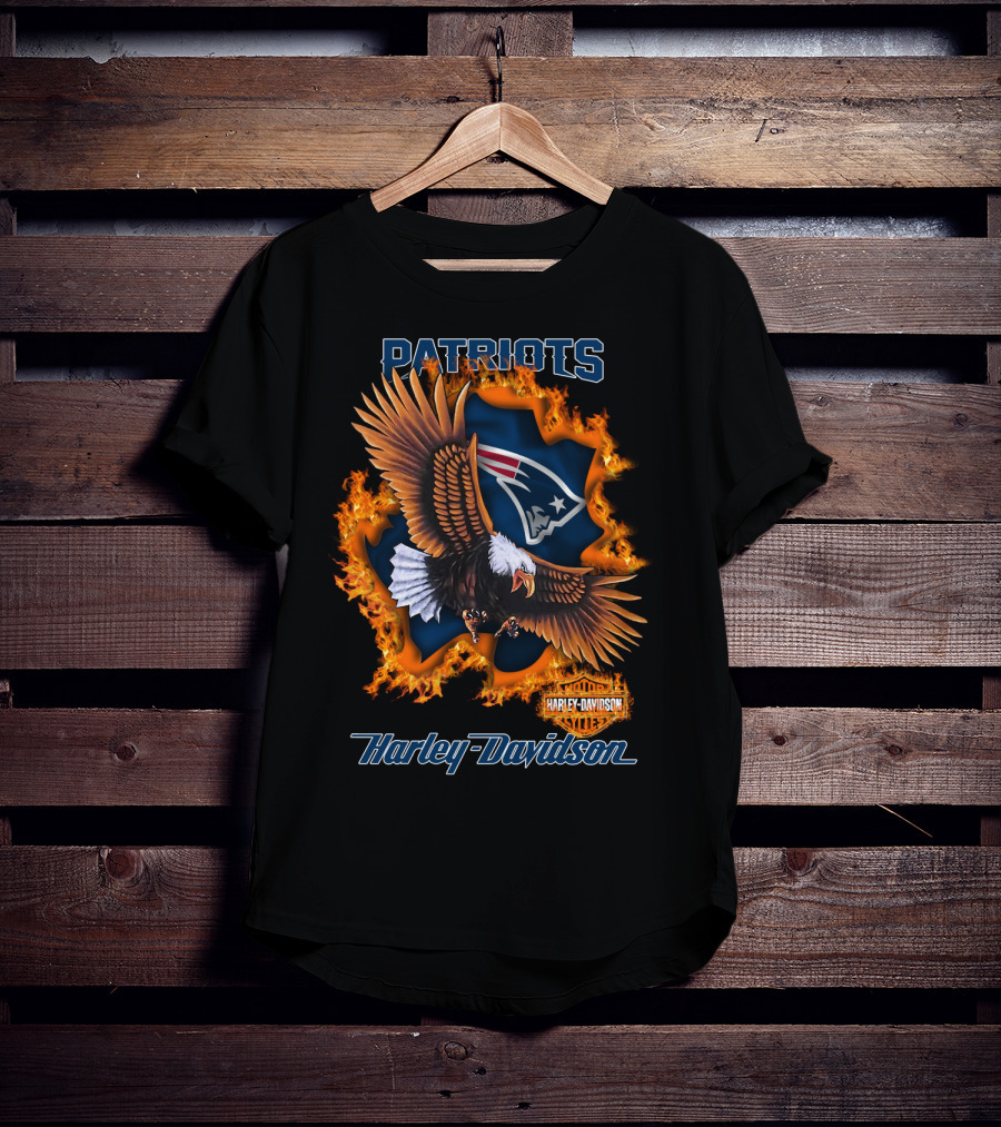 Patriots Harley Davidson New England Patriots T-Shirt