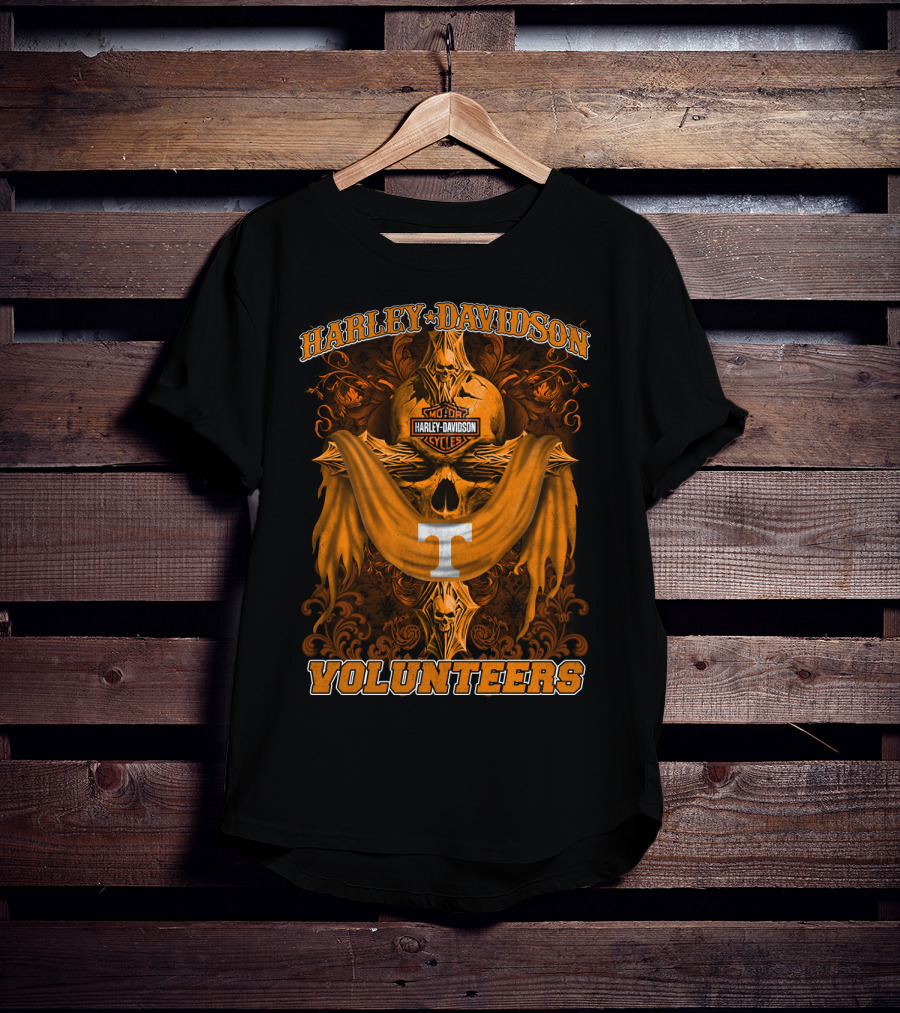 Harley Davidson Volunteers Tennessee Motorcycles T-Shirt