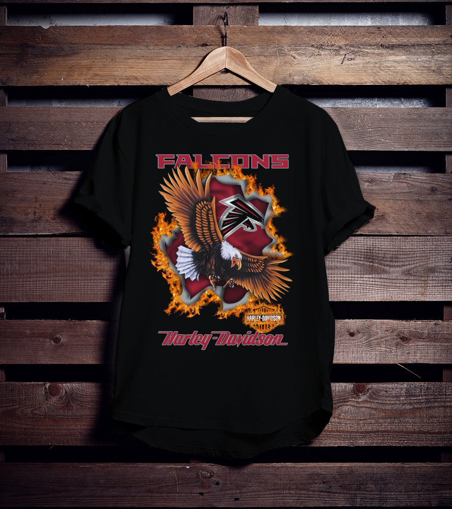 Falcons Harley Davidson Nfl 84 Atlanta T-Shirt