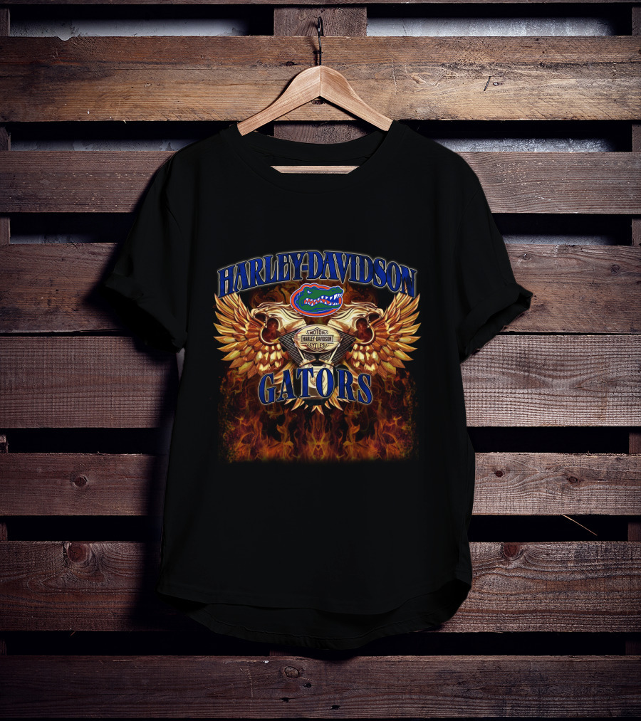 Harley Davidson Florida Gators Honda Styles T-Shirt
