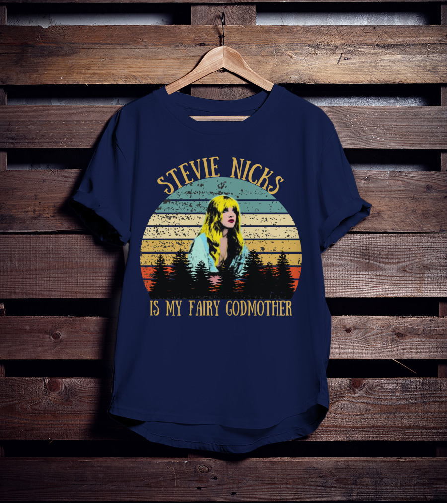 Stevie Nicks Is My Fairy Godmother Vintage Love T-Shirt