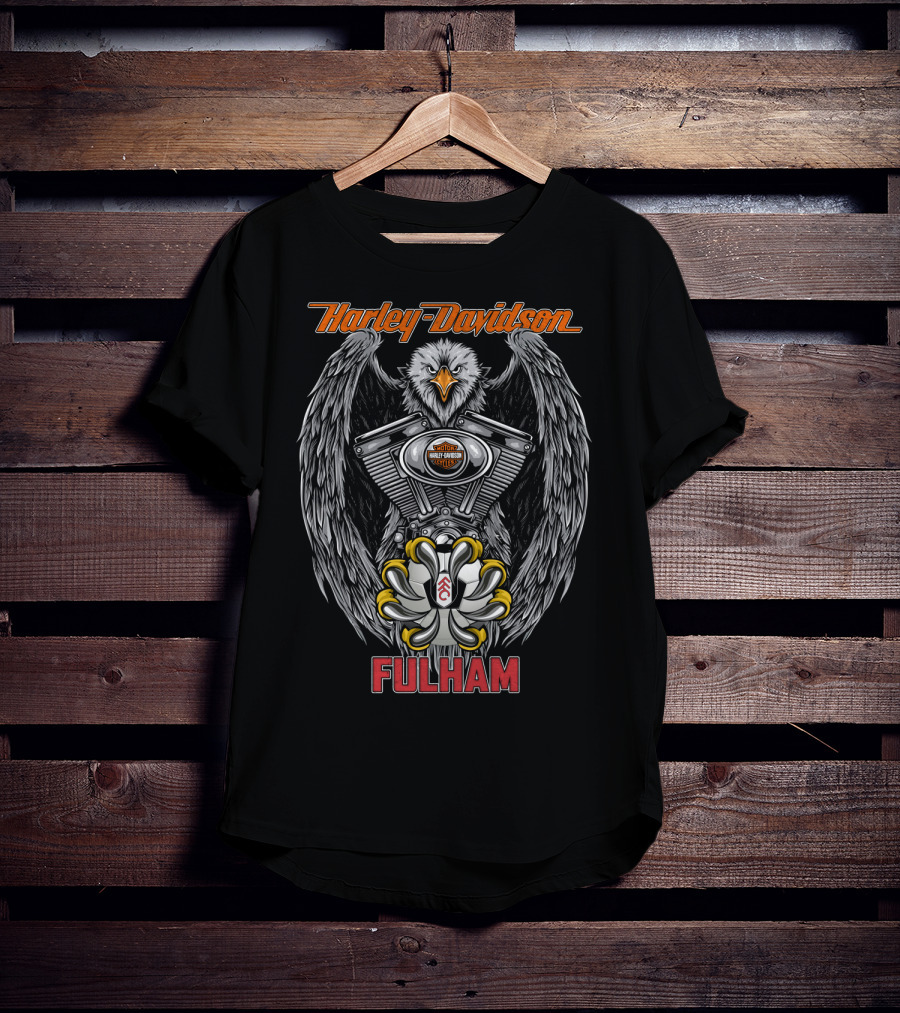 Harley Davidson Fulham Eagle Engine T-Shirt