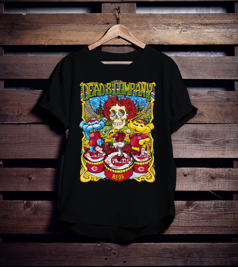 Dead & Company Reds Mlb 61 T-Shirt