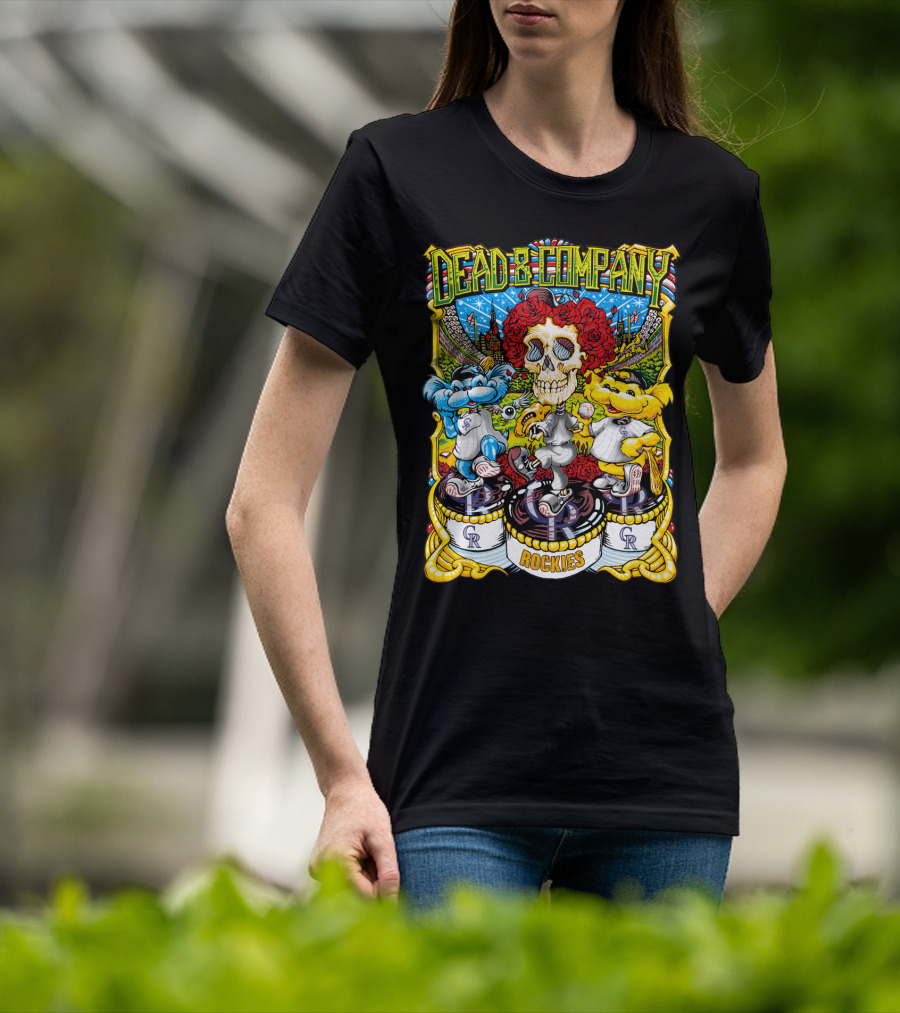 Dead & Company Rockies Cr Logo Collaboration T-Shirt