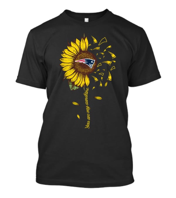Nfl Nep You Are My Sunshine Sunflower Patriots T-Shirt