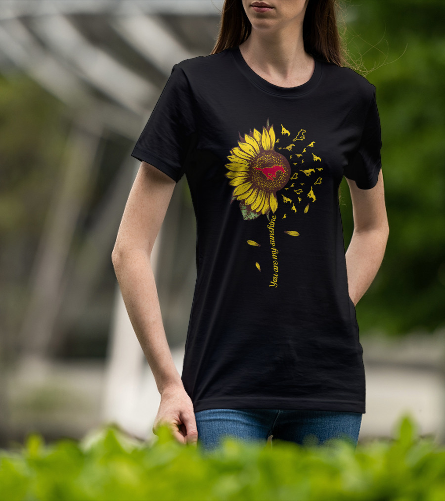 Sunflower Mustang You Are My Sunshine T-Shirt