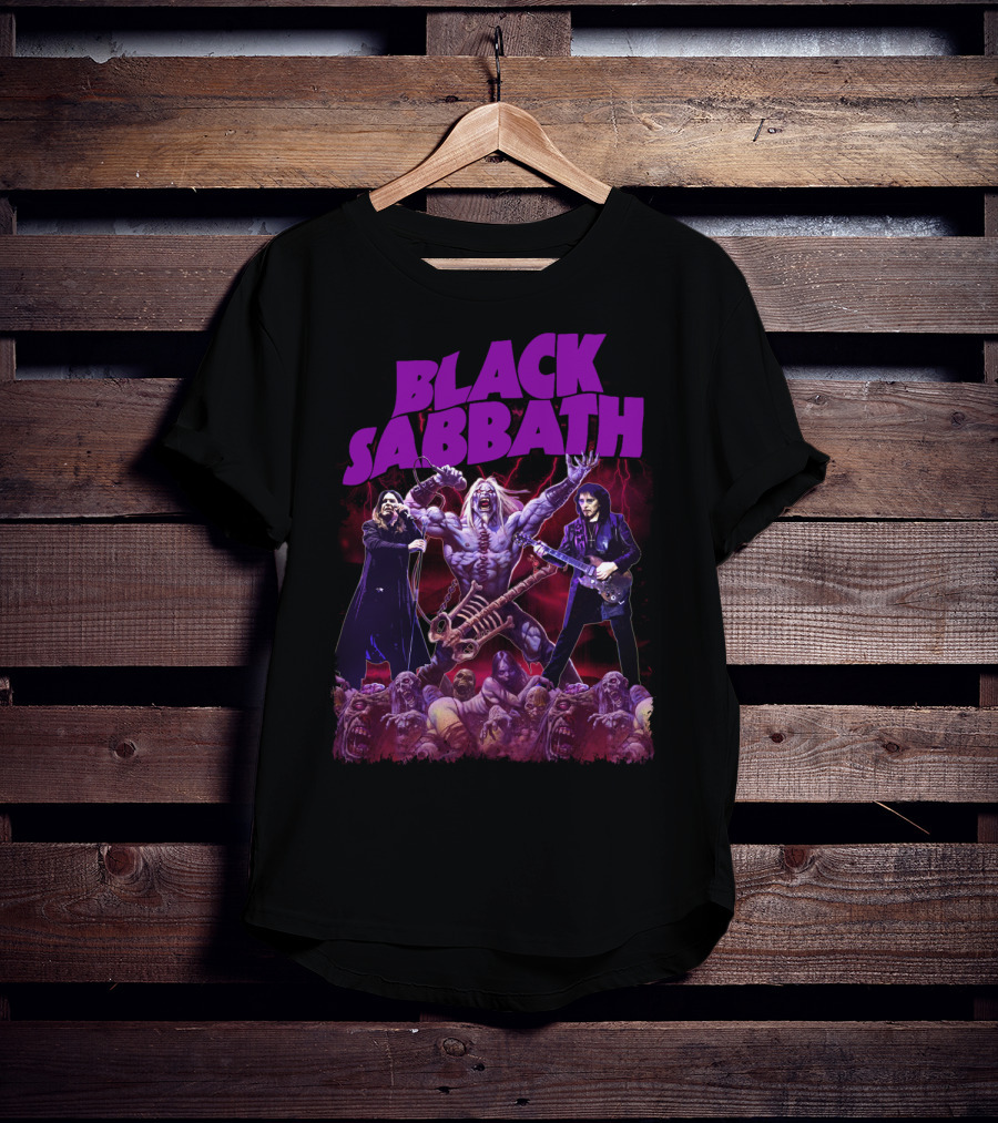 Black Sabbath Zombie Warrior Concert T-Shirt