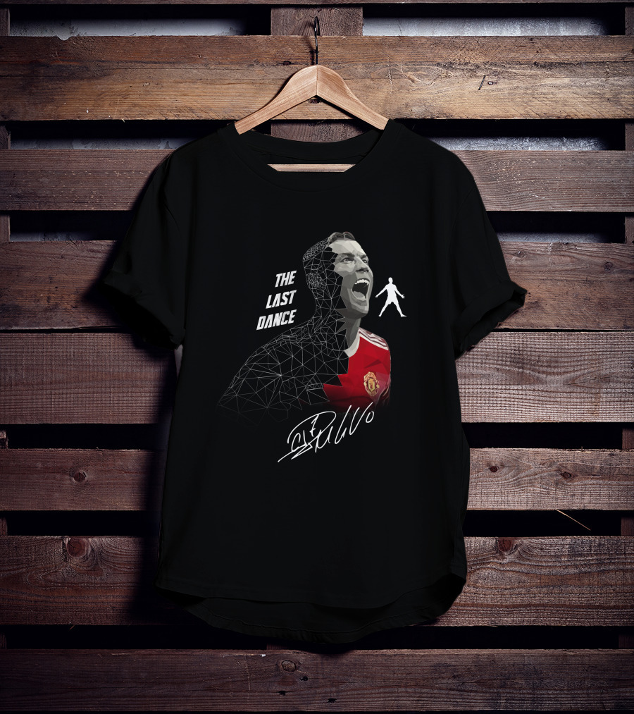 The Last Dance Cristiano Ronaldo Manchester United Polygon Signature T-Shirt