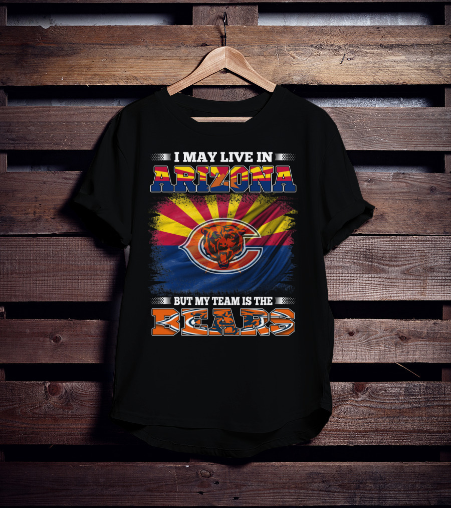 Arizona Pride With Chicago Bears Team Loyalty T-Shirt