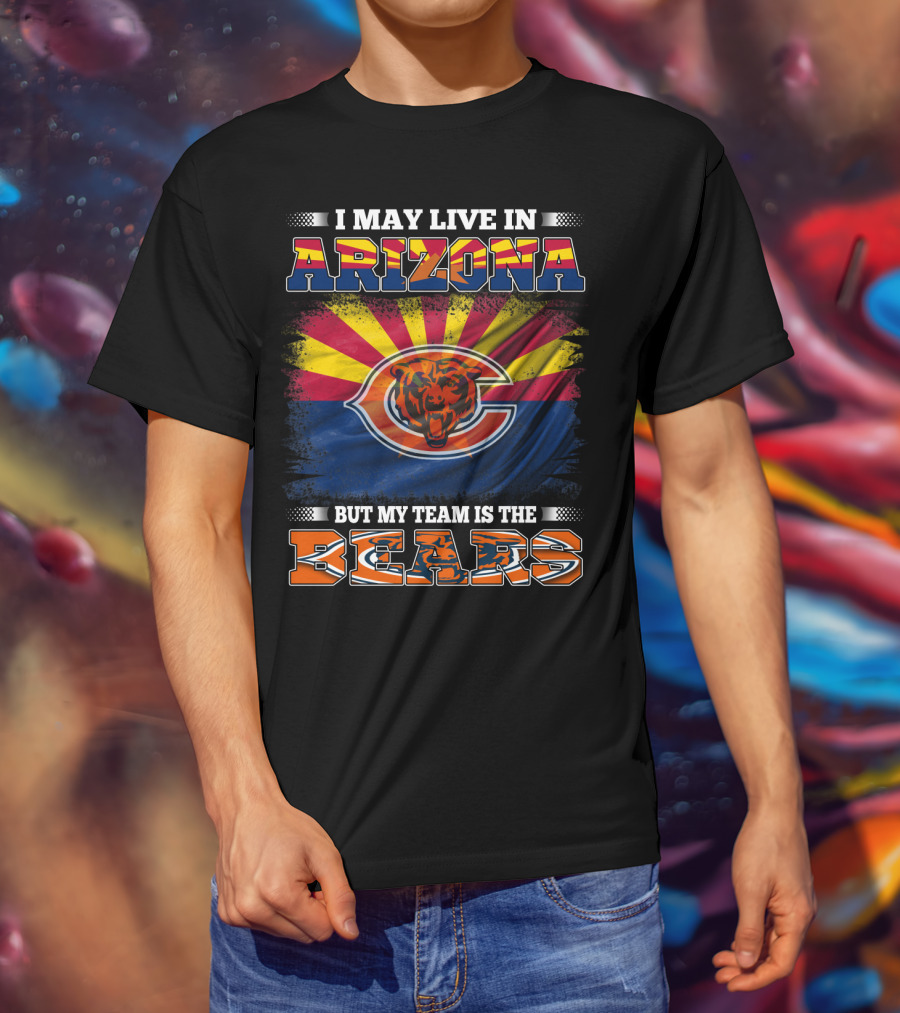 Arizona Pride With Chicago Bears Team Loyalty T-Shirt