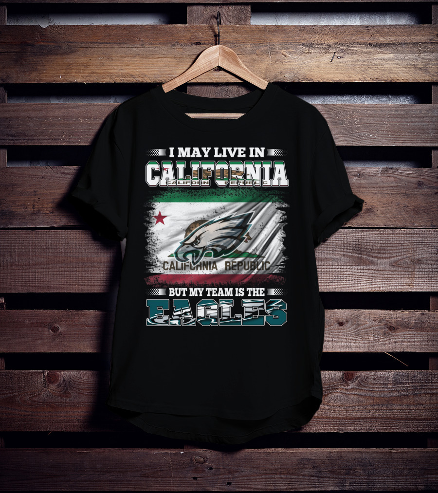 California Republic Loyal Fan Of Eagles T-Shirt