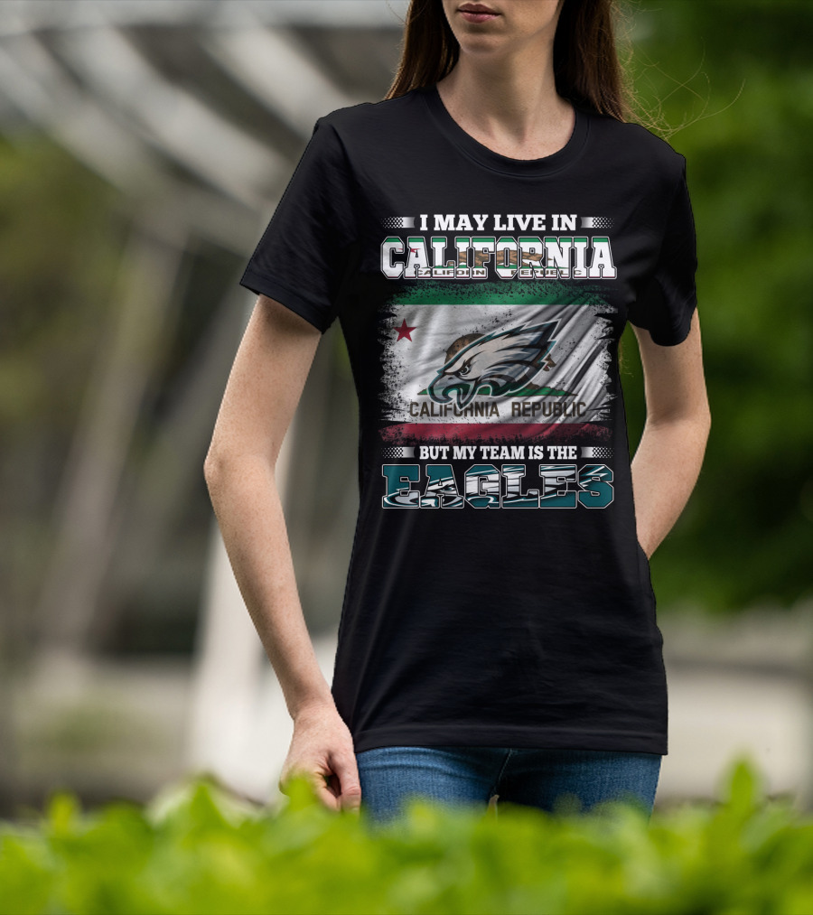 California Republic Loyal Fan Of Eagles T-Shirt
