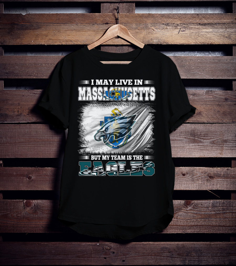 Massachusetts Roots Philadelphia Eagles T-Shirt