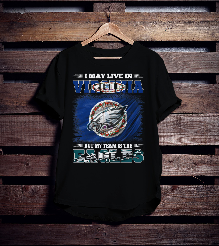 Virginia Pride With Eagles Loyalty T-Shirt