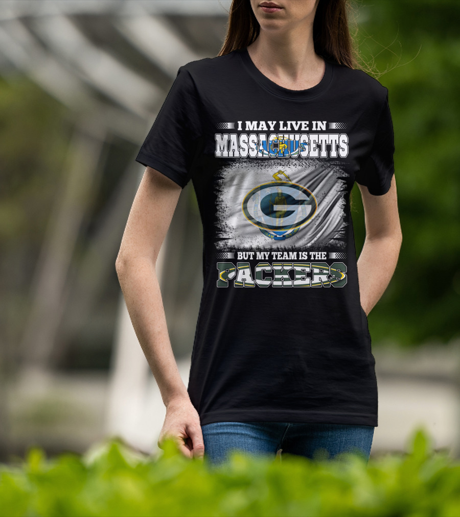 Massachusetts Resident Loyal To Packers Team T-Shirt