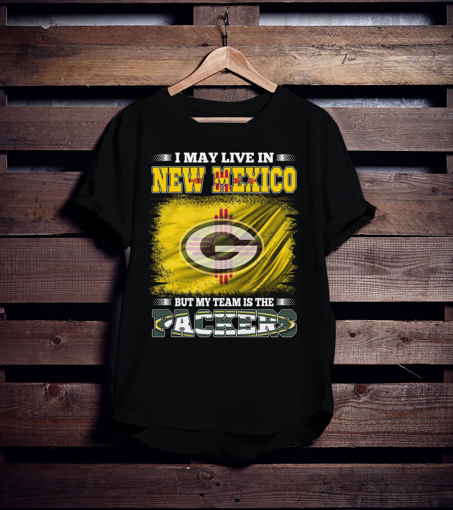 New Mexico Resident Proud Green Bay Packers Fan T-Shirt