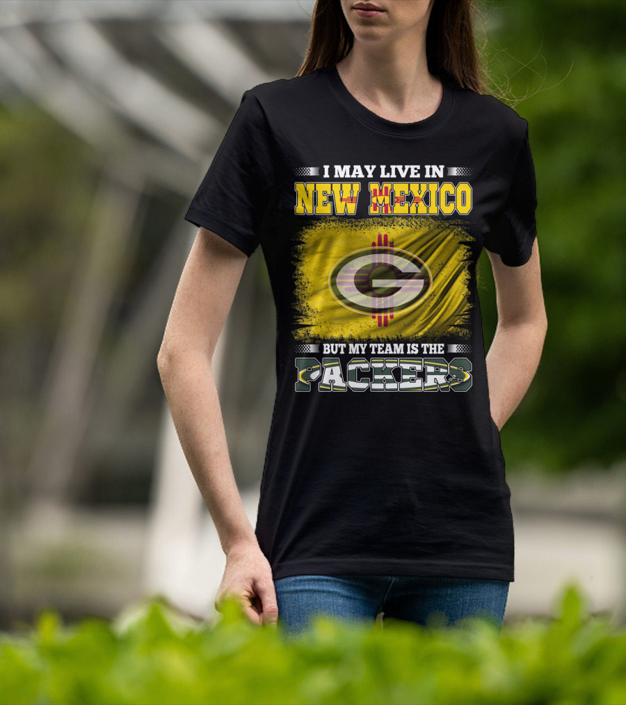 New Mexico Resident Proud Green Bay Packers Fan T-Shirt
