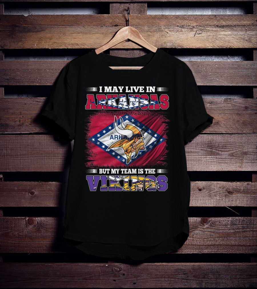 Arkansas Loyalty With Viking Pride Football Fan T-Shirt