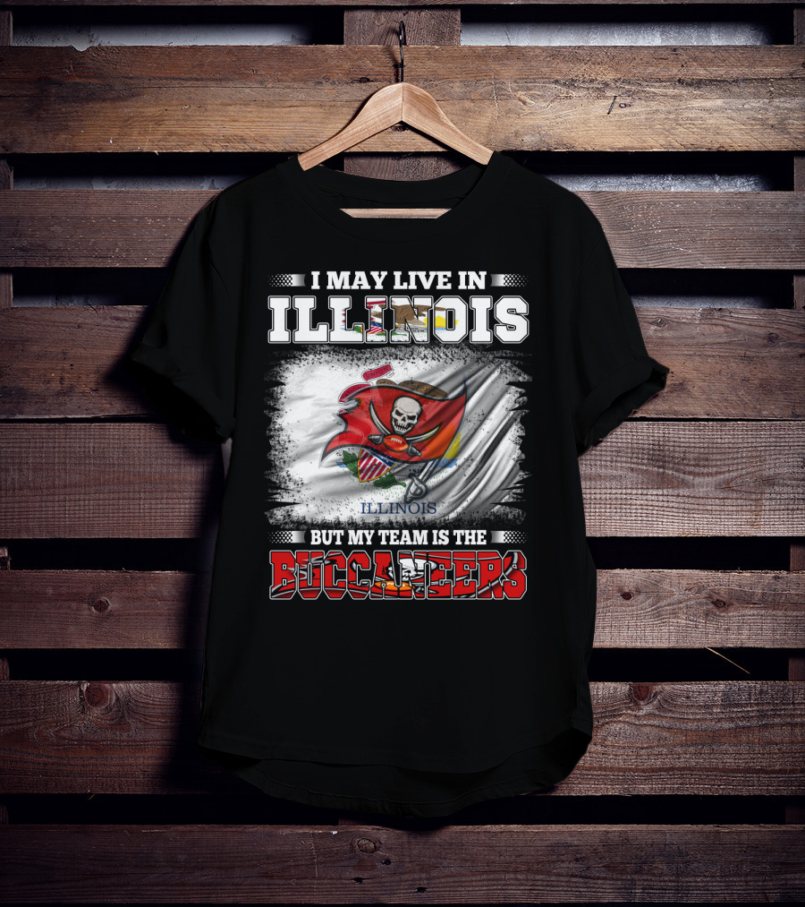 Illinois-Based Fan Connection To Buccaneers Team Pride T-Shirt