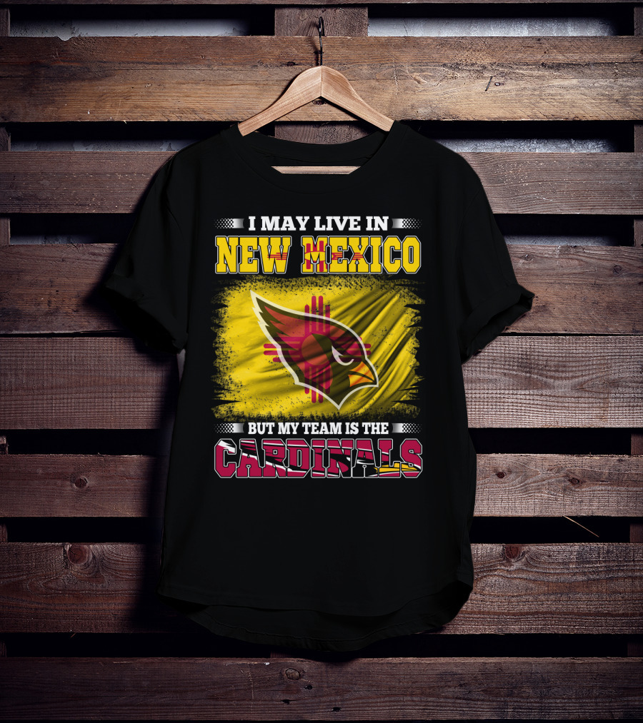 New Mexico Fan With Loyalty To Cardinals Team T-Shirt