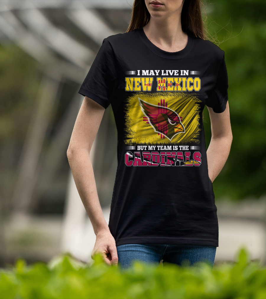 New Mexico Fan With Loyalty To Cardinals Team T-Shirt