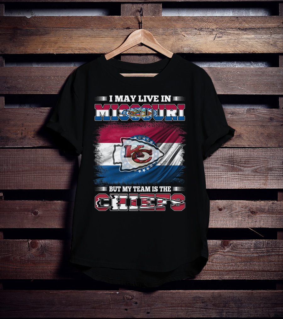 Missouri Pride Kansas City Chiefs Team Loyalty Fan T-Shirt