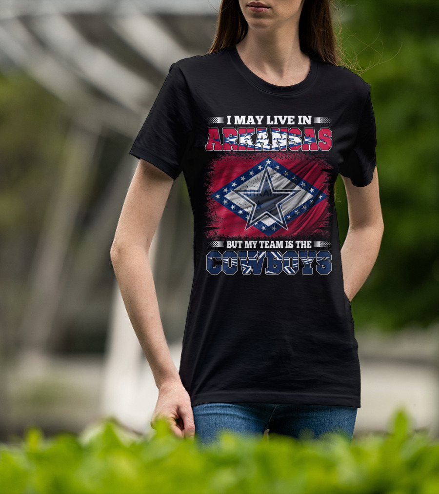 Arkansas Resident Proudly Supports The Cowboys Team T-Shirt