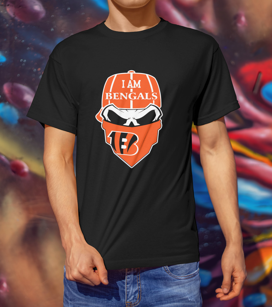 I Am Bengals Skull Cincinnati T-Shirt