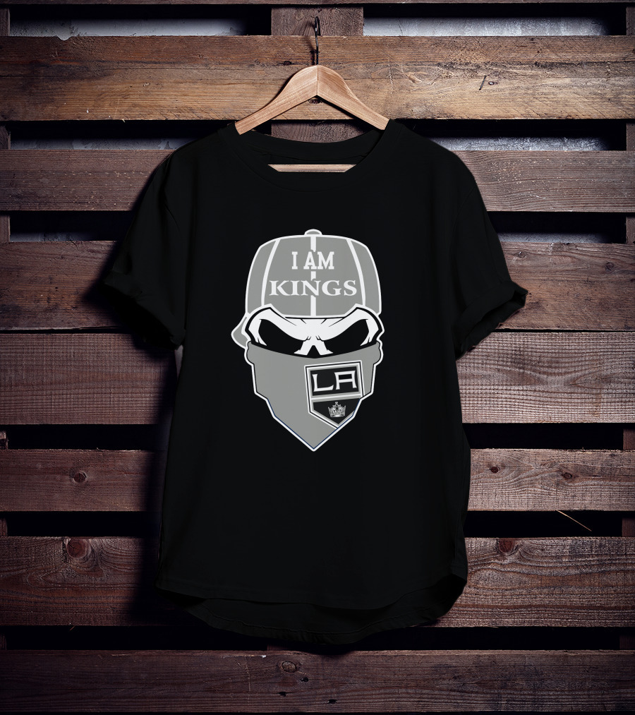 I Am Kings La Skull Los Angeles Kings T-Shirt