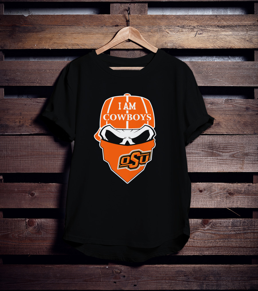 I Am Cowboys Osu Skull Oklahoma State T-Shirt